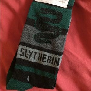 2 Pairs Slytherin Harry Potter Socks